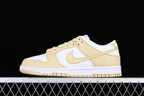 All Categories Nk SB Dunk Series Nk SB Dunk Low low-top sneakers Cost-effective version Dunk Low "Team Gold" golden wheat color SB low-top sports and leisure sneakers DV0833-100